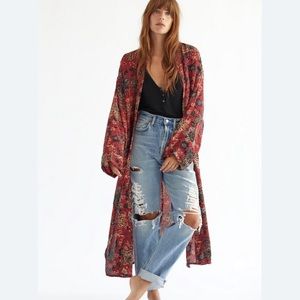 Free People Play It Cool Kimono
